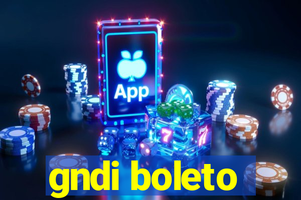 gndi boleto